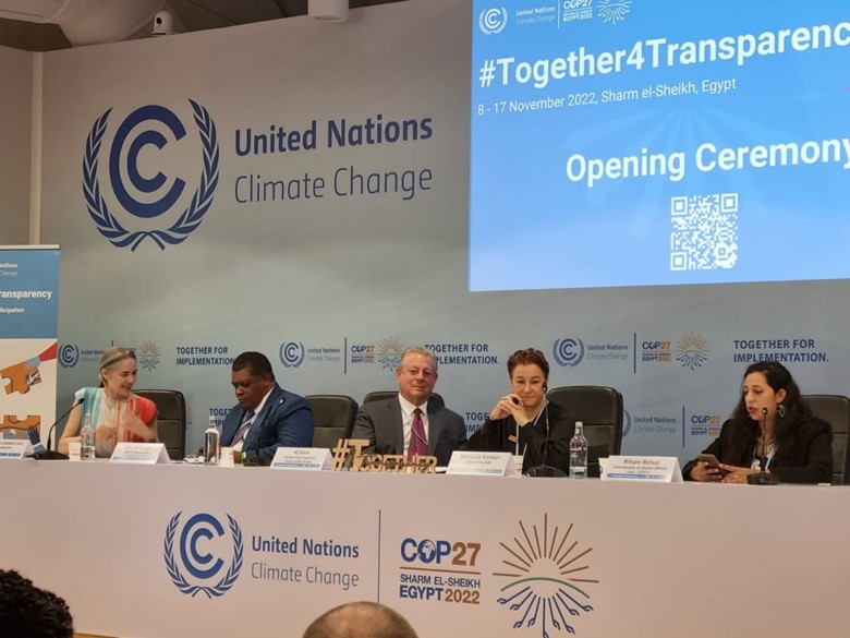 Transparency in Action – Rihäm Helmy Speaks at UNFCCC’s Together4Transparency Ceremony